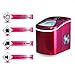 Frigidaire Compact Ice Maker, 26lb per Day, Red