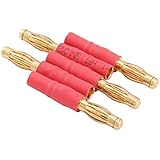 BDHI No Wires 4mm Male to 3.5mm Female Bullet Plug Adapter Connector for RC ESC Motor(B117-5)