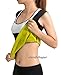 SlendShaper Women's Slimming Sweat Body Shaper, Burning Tummy Vest Neoprene Tank Top Sauna Vest for Weight Loss No Zip Black