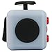 Stress Cube Toy for Adults and Children to Relieve Stress And Anxiety By FIDGETERRELAX (Gray-Red)