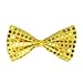 SeasonsTrading Gold Sequin Bow Tie ~ Fun Costume Party Accessory (STC12059)