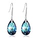 Crystals Drop Earrings Crystals Drop Dangle Earrings for Girl, Birthday Birthstone Jewelry Gifts for Women, Gift Packaging