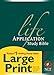 NLT Life Application Study Bible, Second Edition, Large Print (Red Letter, Hardcover)