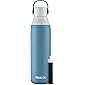 Brita Stainless Steel Water Filter Bottle, Blue Jay, 20 Ounce, 1 Count