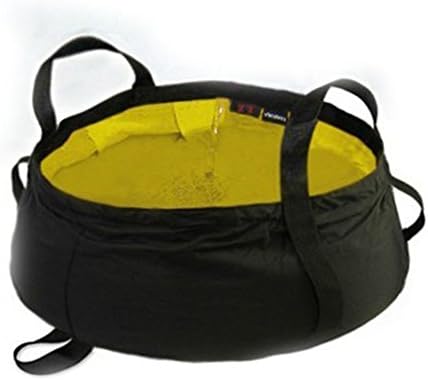 Forberesten Collapsible Bucket Compact Portable Folding Water Container Multifunctional Collapsible Portable Travel Outdoor Wash Basin Folding Bucket for Camping Hiking Travelling Fishing