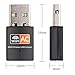 XVZ USB WiFi Adapter, 600mbps Dual Band 2.4G/ 5G Wireless Adapter, Mini Wireless Network Card WiFi Dongle for Laptop/Desktop/PC, Support Windows10/8/8.1/7/Vista/XP/2000, Mac OS X 10.6-10.13