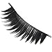 30 Pairs Black Long & Thick Reusable False Eyelashes Fake Eye Lash for Makeup Cosmetic - 3 Kinds of Style by NYKKOLA