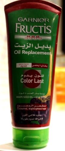 Garnier Fructis Color Last Oil Replacement with Grape Seed Oil &amp; Acai Berry 200ml by Fructis