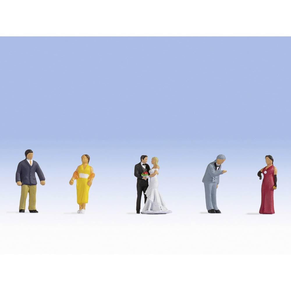 NOCH Sound Scene "Wedding" Movable Figures with Wedding March and H0 Transformer Connection
