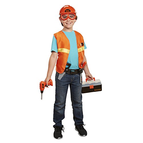 Black + Decker Jr. Carpenter Dress-up & Play Set (Amazon Exclusive)