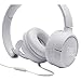 JBL TUNE500 Wired On-Ear Headphones One-Button Remote Mic (White)thumb 1