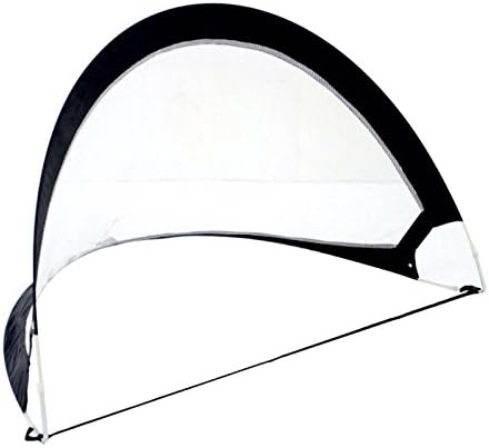Yugust Portable Soccer Net, Instant Soccer Goal, Foldable Football Gate with Carry Bag for Kids Play Football Game Garden Indoor Outdoor,Red