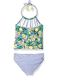 Angel Beach - Bañador de cuello alto para niña