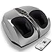 SereneLife SLFTMSG35 Shiatsu Foot Massager | Therapy for Heels, Toes and Ankles | for Pain Relief and Comfort |Heat Function and Different Intensity Levels, with Remote Control (Renewed)