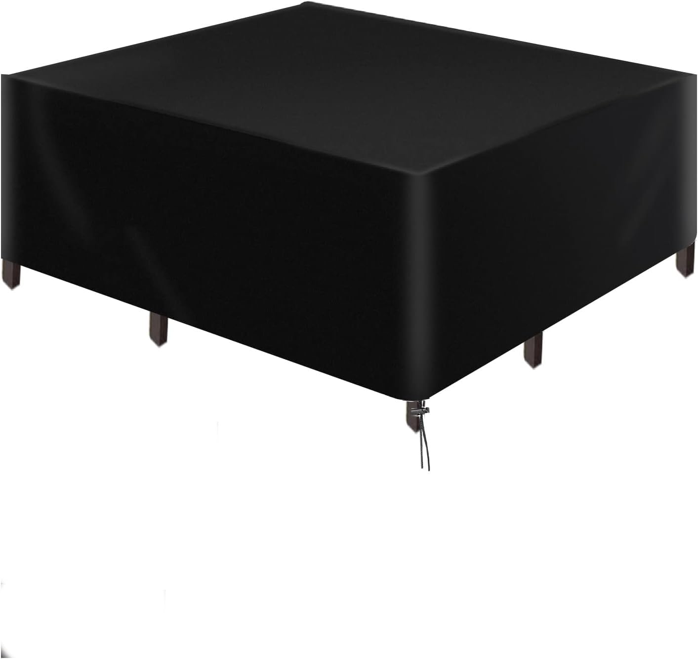 BRIT VOYAGER Garden Furniture Covers, Heavy Duty 420D Oxford Fabric Outdoor Table Cover, Rattan Patio Furniture Cover Waterproof, Anti-UV (190 * 190 * 71 cm)