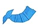 LAGHCAT Mermaid Tail Blanket Crochet Mermaid Blanket for Kids, Soft All Seasons Sleeping Blankets, Classic Pattern (56