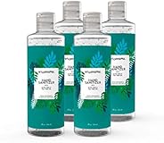 Gel desinfectante de manos Wildersense con 62,5% de alcohol (paquete de 4 x 8 fl oz / 236 ml) |  Vegano natural elaborado con aloe vera y