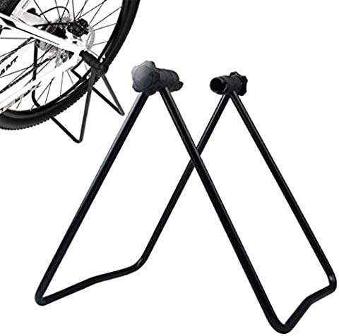 Cycling Bicycle Bike Repair Parking Folding Wheel Stand Kickstand Holder Stay Bike Tools Maintenance, Free Standing Bicycle Stand for Indoor Storage