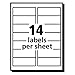 Avery Printable Address Labels with Sure Feed, 1-1/3