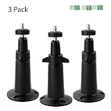 AirsFish Security Camera Wall Mount(3 Packs), Adjustable Indoor and Outdoor Wall Mount for Arlo, Arlo Pro and Other Compatible Models