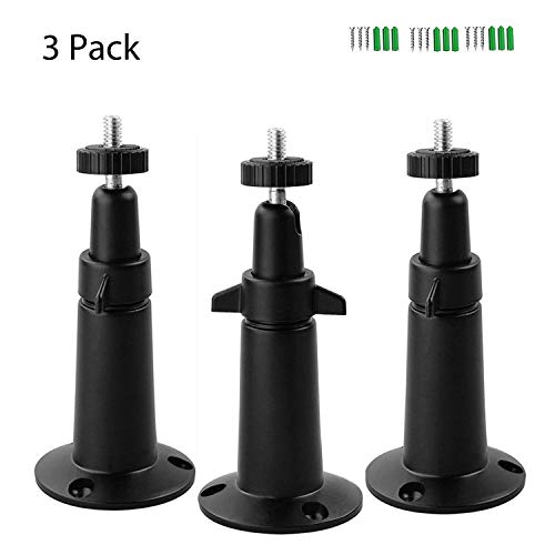 AirsFish Security Camera Wall Mount(3 Packs), Adjustable Indoor and Outdoor Wall Mount for Arlo, Arlo Pro and Other Compatible Models