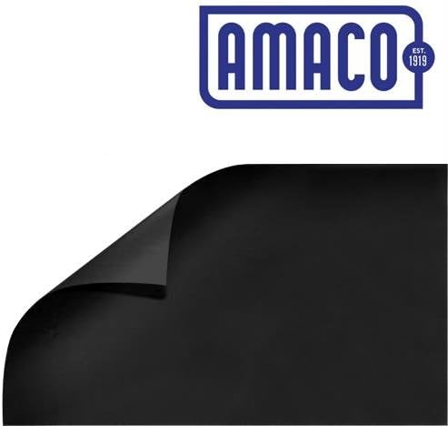 ArtEmboss Light-Weight Aluminum Sheet, 9-1/4 x 12 Inches, Matte Black, Pack of 12