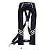 Eyson Slim and Neckline Comfortable Inflate Inflatable PFD Survival Aid Sailing Life Jacket Vest Universal Adult Manual (Black)