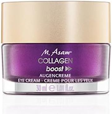 M. Asam Collagen Boost Eye Cream Huge Double Sized Jar 1.01 Fl Oz.