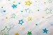 Set of 2 Premium Muslin Swaddle Baby Blankets by LococoBaby-100% Organic Cotton-Nursery Receiving Sleeping Infant Newborn Wrap-Crib & Stroller Bedding-Shower Gift for Boys & Girls-Chevron & Stars