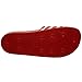 adidas Men's Adilette Slide Sandals, Scarlet/White/Scarlet, 11