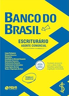 Livro Apostila Banco do Brasil: Escriturário - Agente Comercial