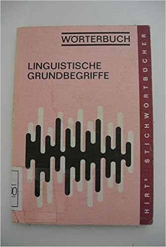 Worterbuch Linguistische Grundbegriffe Amazon De Winfried Ulrich Bucher
