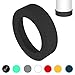 SIKAMI Bottom Protective Cover Sleeve Cap for Healthy Human Water Bottle Stainless Steel Mug/Bottle/Tumbler (Black, 3.5'' in diameter)