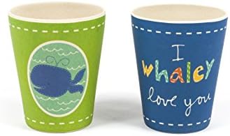 Tiny Footprint Baby Cups - 2-Pack (Whale)