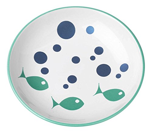 PetRageous Bubble Fish Saucer Shimmer, 2.5 oz/5