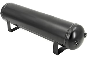 ZHSYMX 5 Gallon (18 Liter) Compressed air Storage Tank air Ride Receiver Tank for Air Ride Suspension Car Train Truck Horn Black