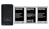 FrontTech 3200mAh OEM Battery+Charger For Samsung Galaxy Note 3 N9000 N9005 N900A N900 (3batteries+1charger)