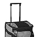 Travelers Club Adventure Multi-Pocket Rolling Sports Duffel Bag, Gray, 20 Inch 46.2L