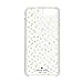 kate spade new york Protective Hardshell Case for iPhone 8 Plus - also compatible with iPhone 7 Plus - Confetti Dot Clear / Gold Foil / Silver