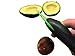 Premier Chef Avocado Slicer - 3-in-1 Tool Works as a Splitter, Pitter and Cutter for Avocados - Professional Quality - Easy to Use - Dishwasher Safe Green