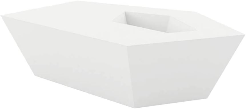 Vondom Faz Low Table for Outdoor White