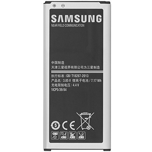 OEM Samsung EB-BG850BBC EB-BG850BBU Battery for Samsung Galaxy Alpha SM-G850- 1860 mAh Non-Retail Packaging - Black/Silver