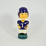 Minnesota Vikings #1 7" Collectable Ceramic Bobble Head NIB