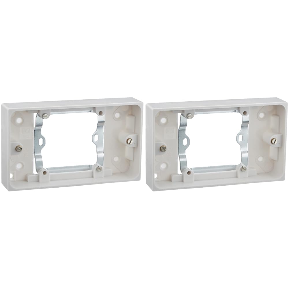 Pro Elec 868 SINGLE TO DOUBLE 13A SOCKET CONVERTOR (Pack of 2)