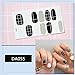 14 Sheets Full Wraps Nail Polish Stickers,Self-Adhesive Nail Art Decals Strips Manicure Kits Nail Art Designs