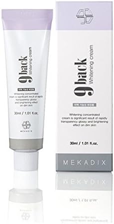 Mekadix 9Back Whitening Cream For Face And Neck, 1.01 Fl Oz