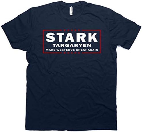 Daft Threads Funny Game of Stark Targaryen Make Westeros Great Again Thrones T Shirt & Sticker