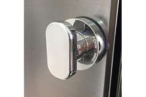 KAFENDA YUM Powerful Suction Cup Glass Mirror Door Handle, Refrigerator Drawer Bathroom Suction Cup Wall armrest, Bathtub Shower Handle Kitchen Drawer Cabinet knob Suction Cup