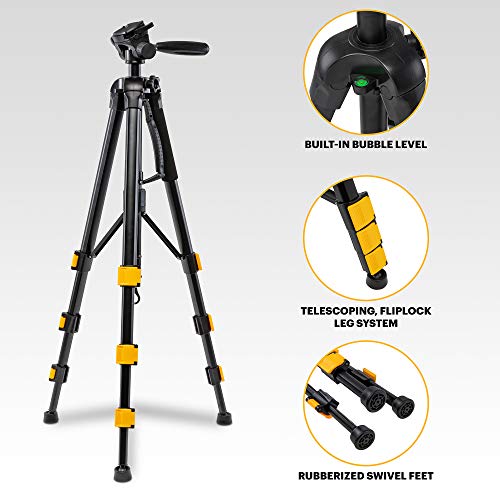 KODAK PhotoGear 2in1 Tripod & Monopod Lightweight 70” 4Section