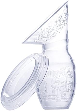 Deulia Silicone Breastfeeding Manual Breast Pumps Milk Pump Suction - easy to carry breast-reliever Breastmilk collection